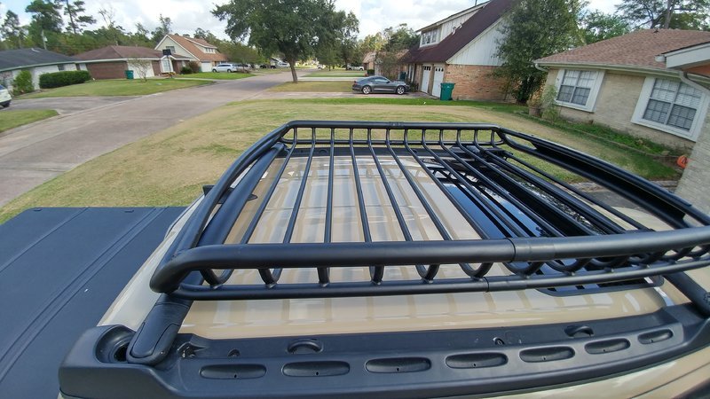 Roof basket online installation