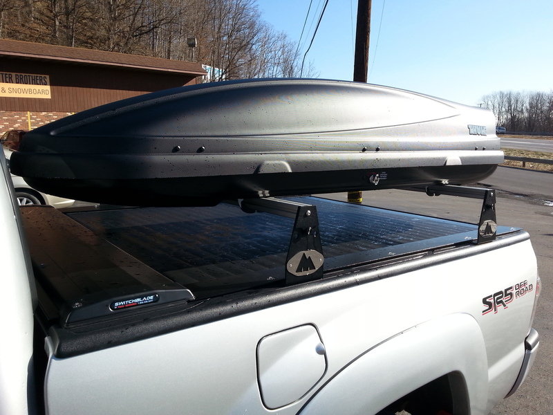 Bed Rack With Roll N Lock M Series Tonneau Tacoma World