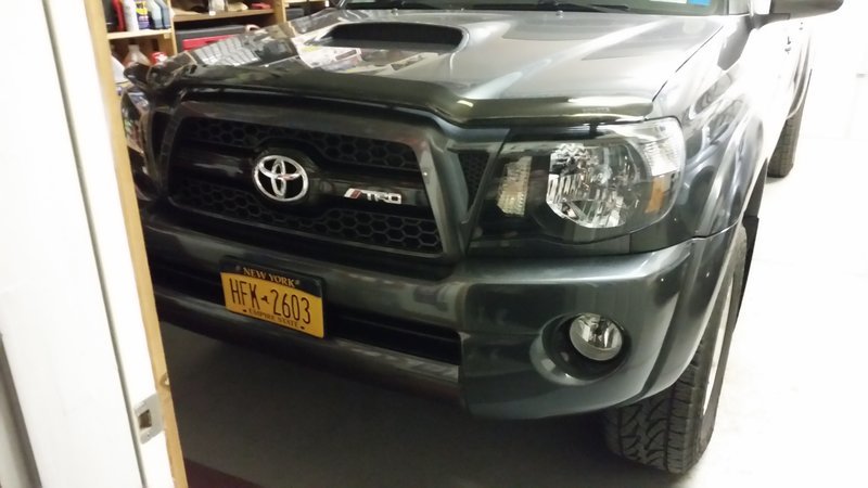 TRD Cold Air Intake and Engine Cover Mod | Tacoma World