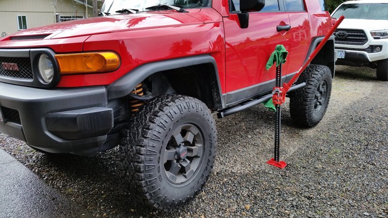 Fj Cruiser Sliders By Marshall Offroad Fab Tacoma World