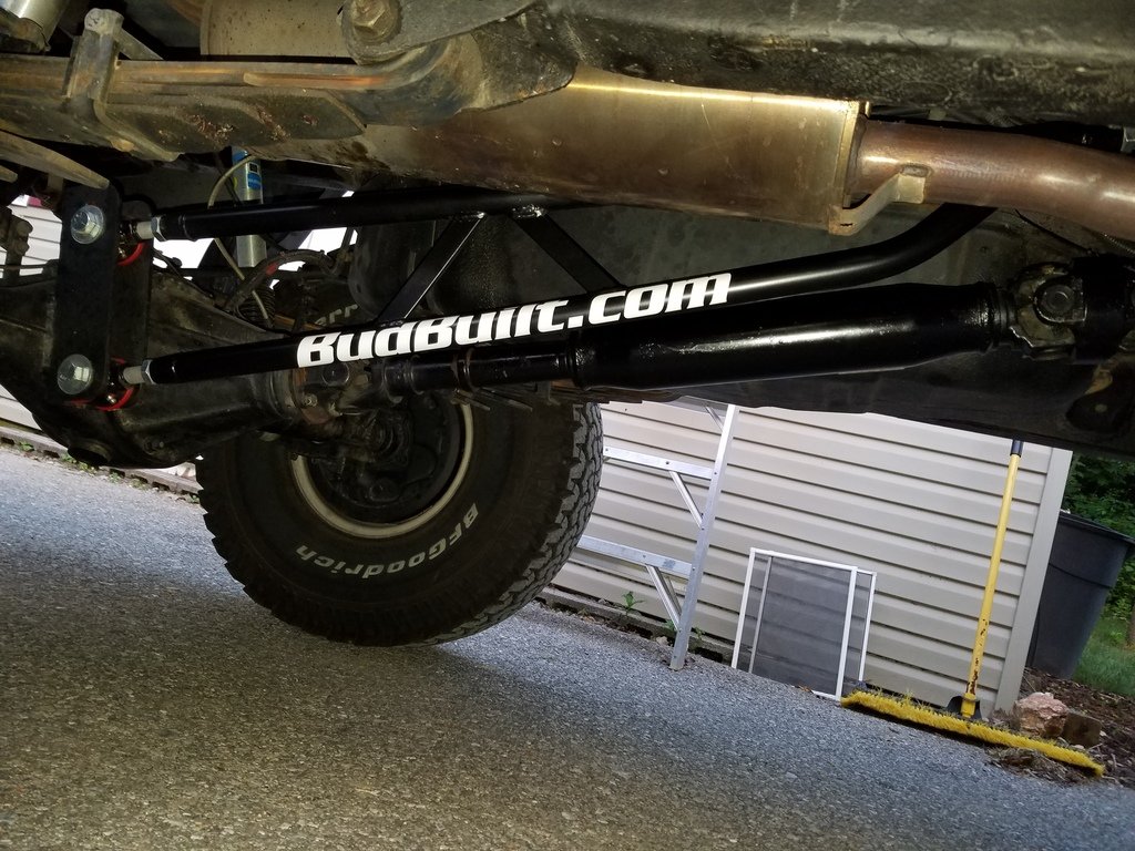 Budbuilt Traction Bar Installed.