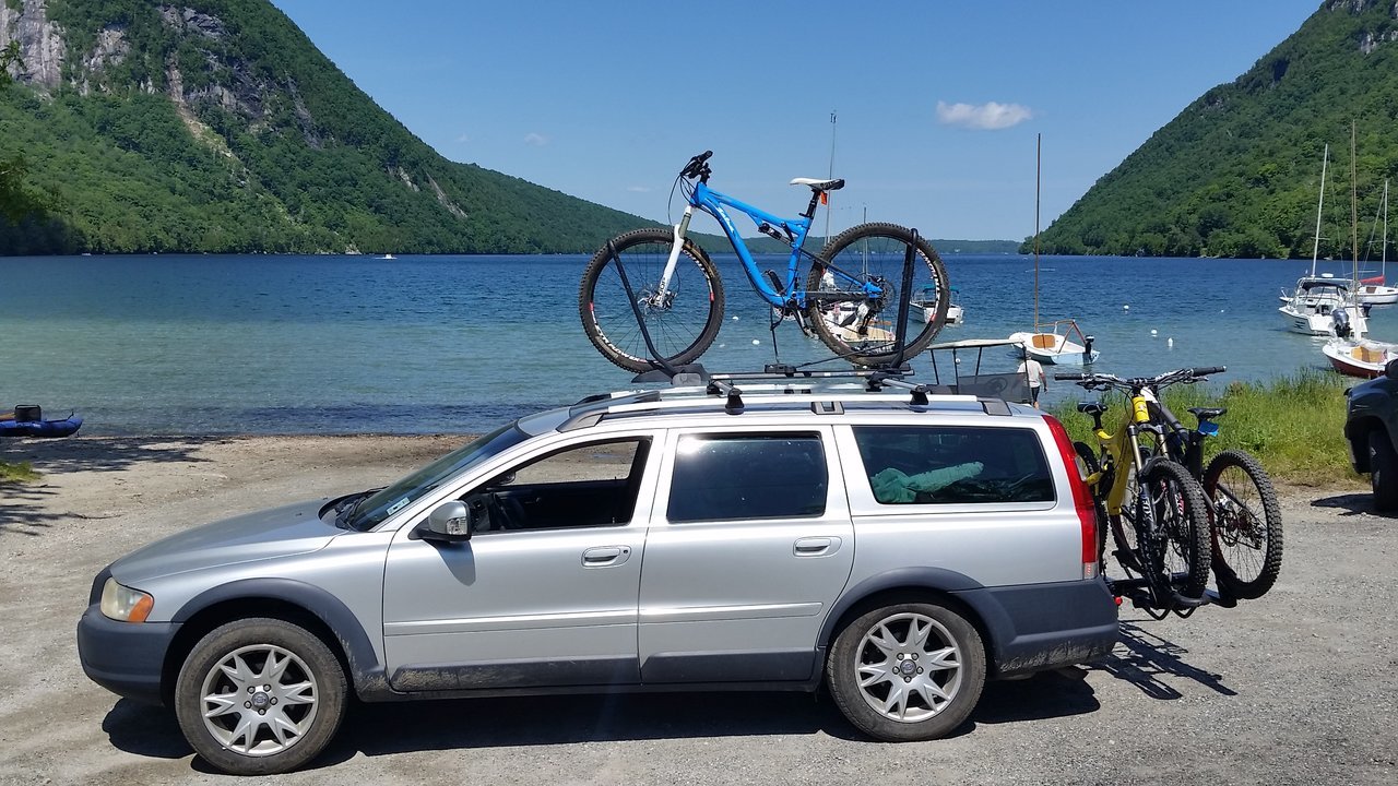 volvo v70 bike rack