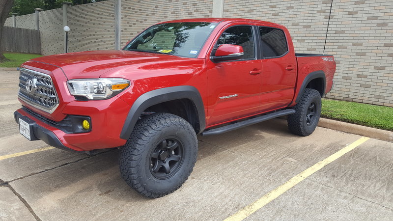 RED TRD and Yellow Brake Calipers | Tacoma World