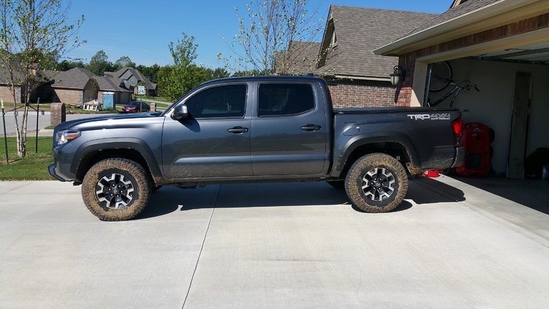 Goodyear Duratracs on Stock 16in Wheel | Tacoma World