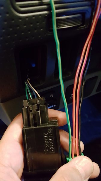 Toyota OEM Aux Light Switch