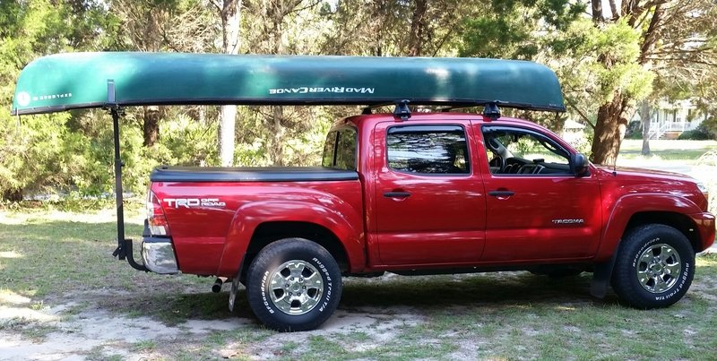 Best way to carry a canoe on a 2024 truck