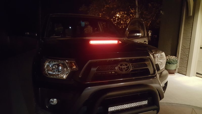 Rgb Leds In Trd Sport Hood Scoop Tacoma World