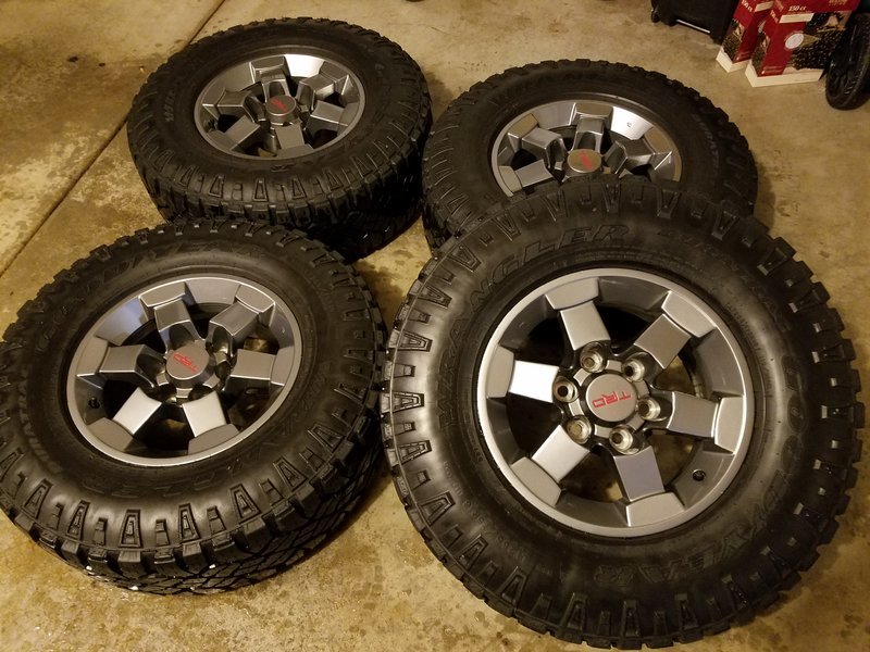 fj cruiser trd wheels 16