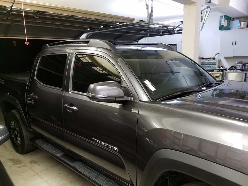 Toyota tacoma roof online rack installation