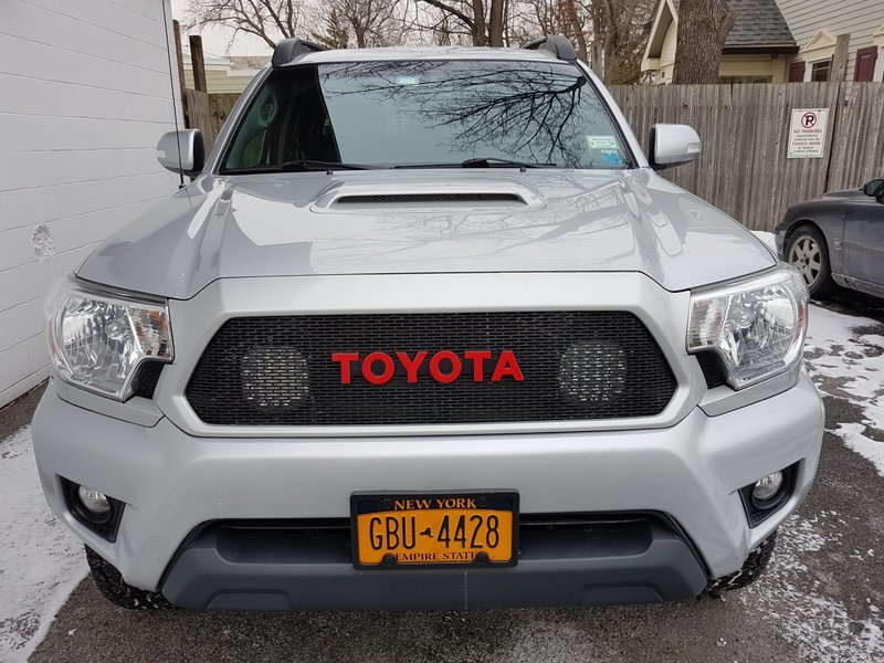 customcargrills.com 3M Foam Tape Grill Install 