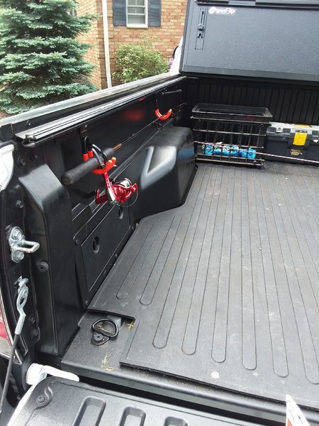 DIY: 3 Rod Holder for Truckbed - Reckon I'll