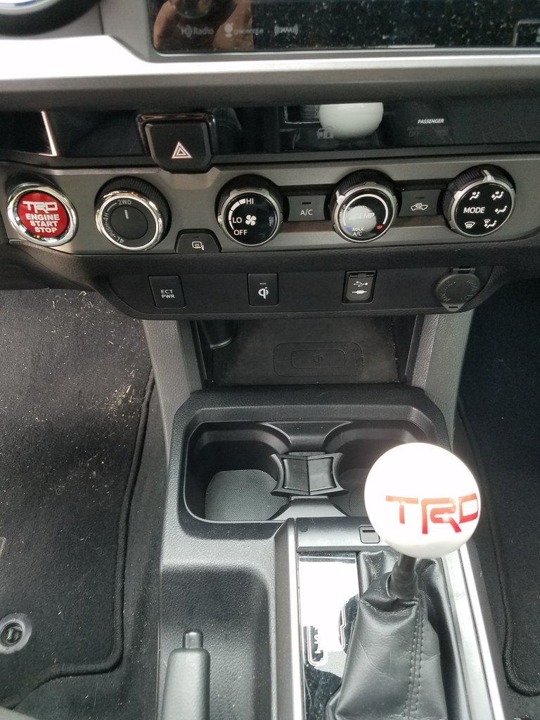 OEM TRD Shift Knob + 4WD Knob