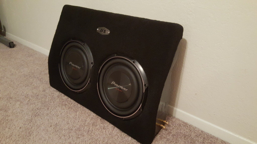 flat subwoofer box