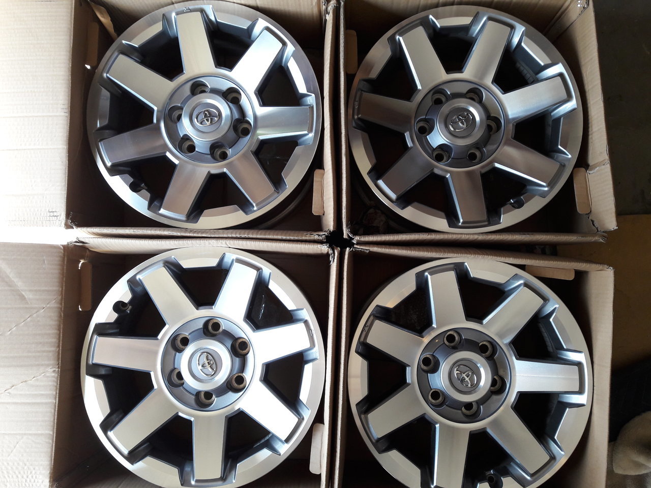 **SOLD** - 4Runner/FJ 7-Spoke Trail Edition Rims **Excellent Condition ...