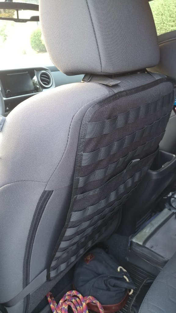 Tactical Molle Truck Seat Panel Tacoma World - Diy Tactical Molle Panel