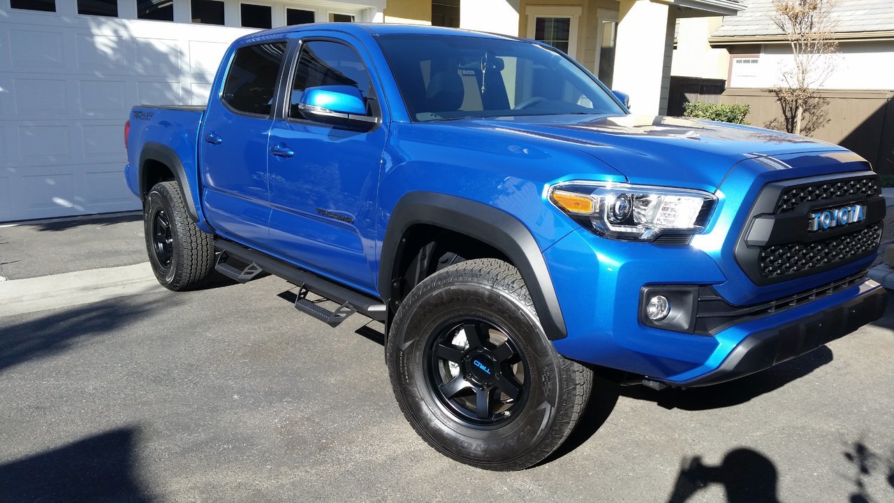 New Blazing Blue Pearl Limited | Tacoma World