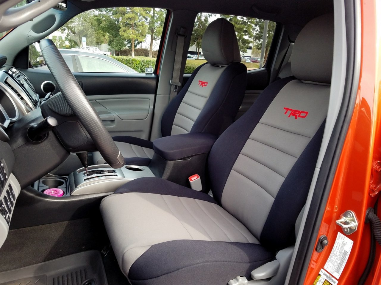 Neat seat covers for my 2011 TRD Sport World