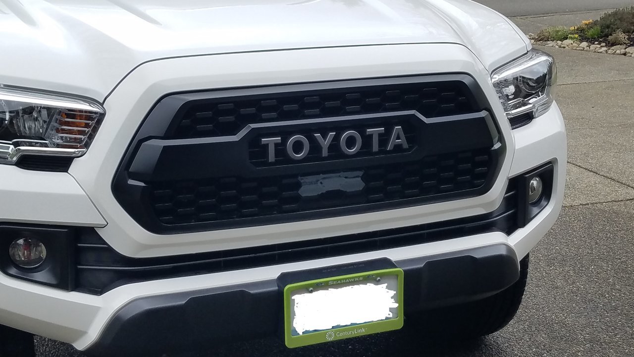 2018 TRD Pro grill mod | Tacoma World