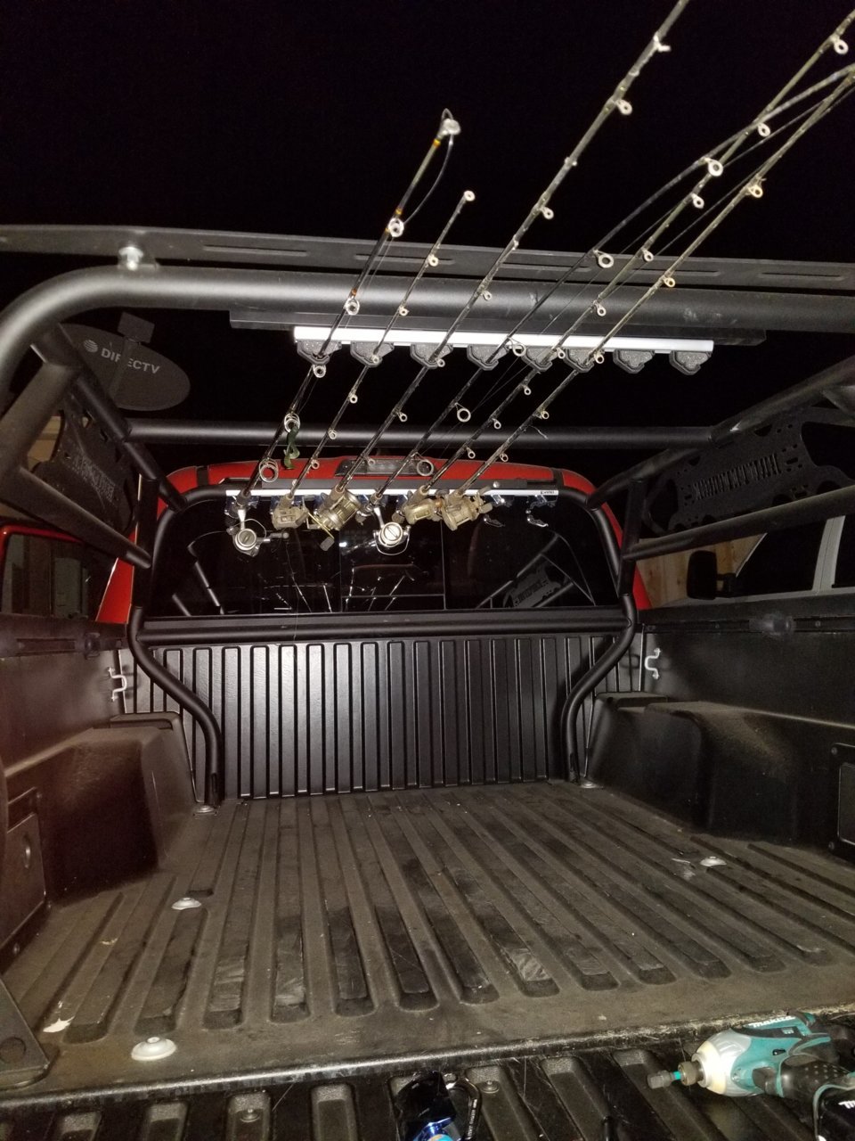 First truck + DIY Fishing rod holders : r/ToyotaTacoma