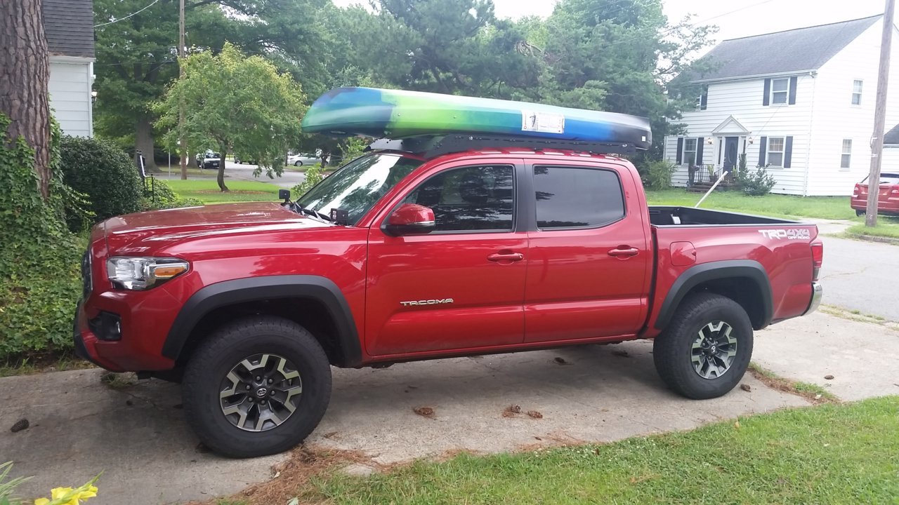 Toyota Tacoma Canoe Rack