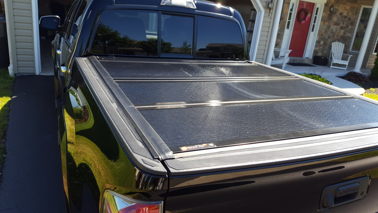 Flush Mount Tri Fold Hard Top Tonneau Cover Tacoma World