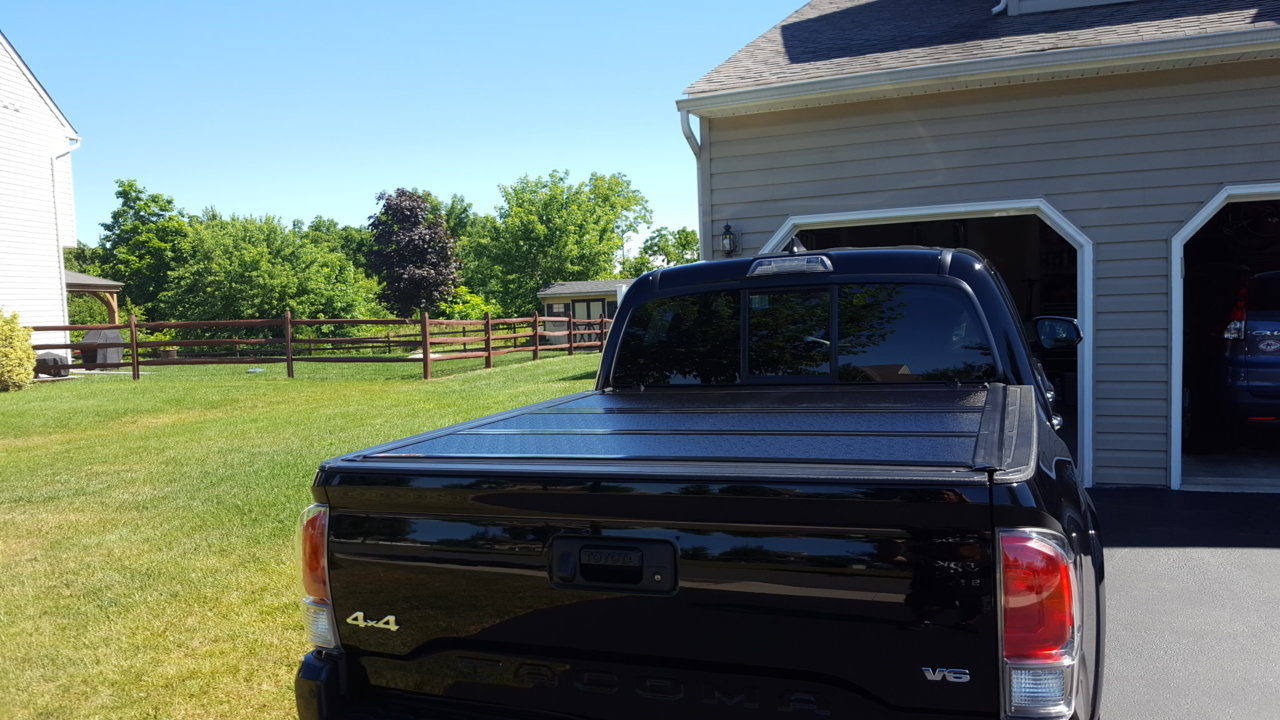 Flush Mount Tri Fold Hard Top Tonneau Cover Tacoma World