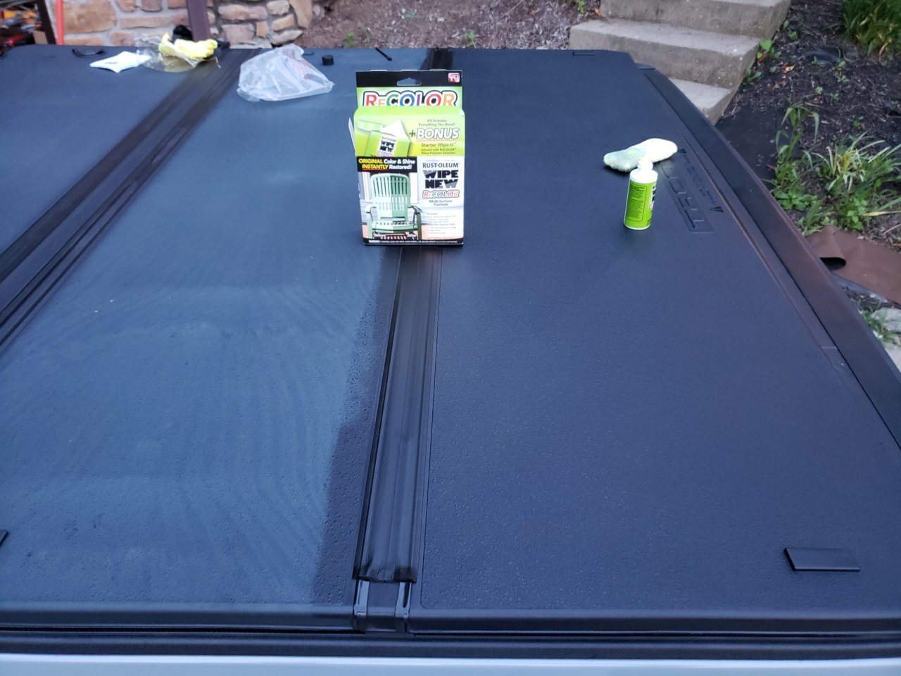 How to Restore Faded Tonneau Cover  