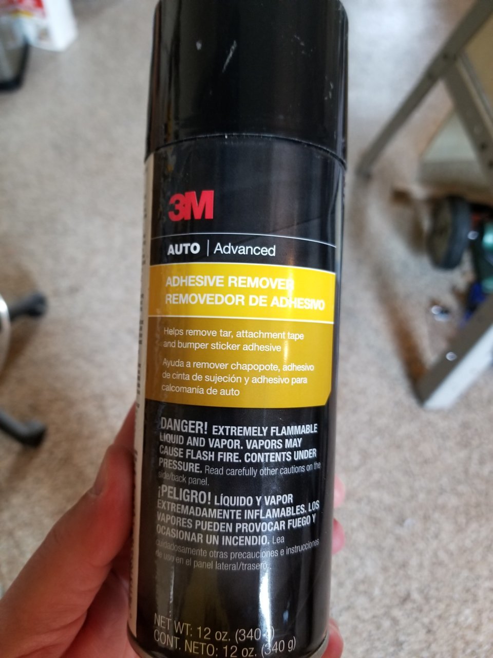  3M Adhesive Remover, Helps Remove Tar, Attachment Tape