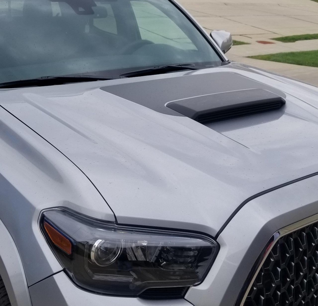 Vinyl wrap hood scoop - 3M matte or satin | Tacoma World