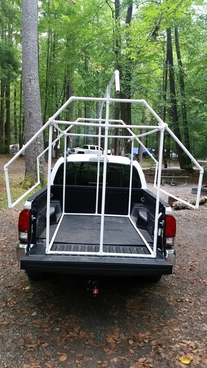 Homemade truck 2025 bed tent