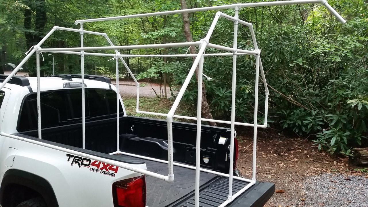 Homemade 2025 truck tent