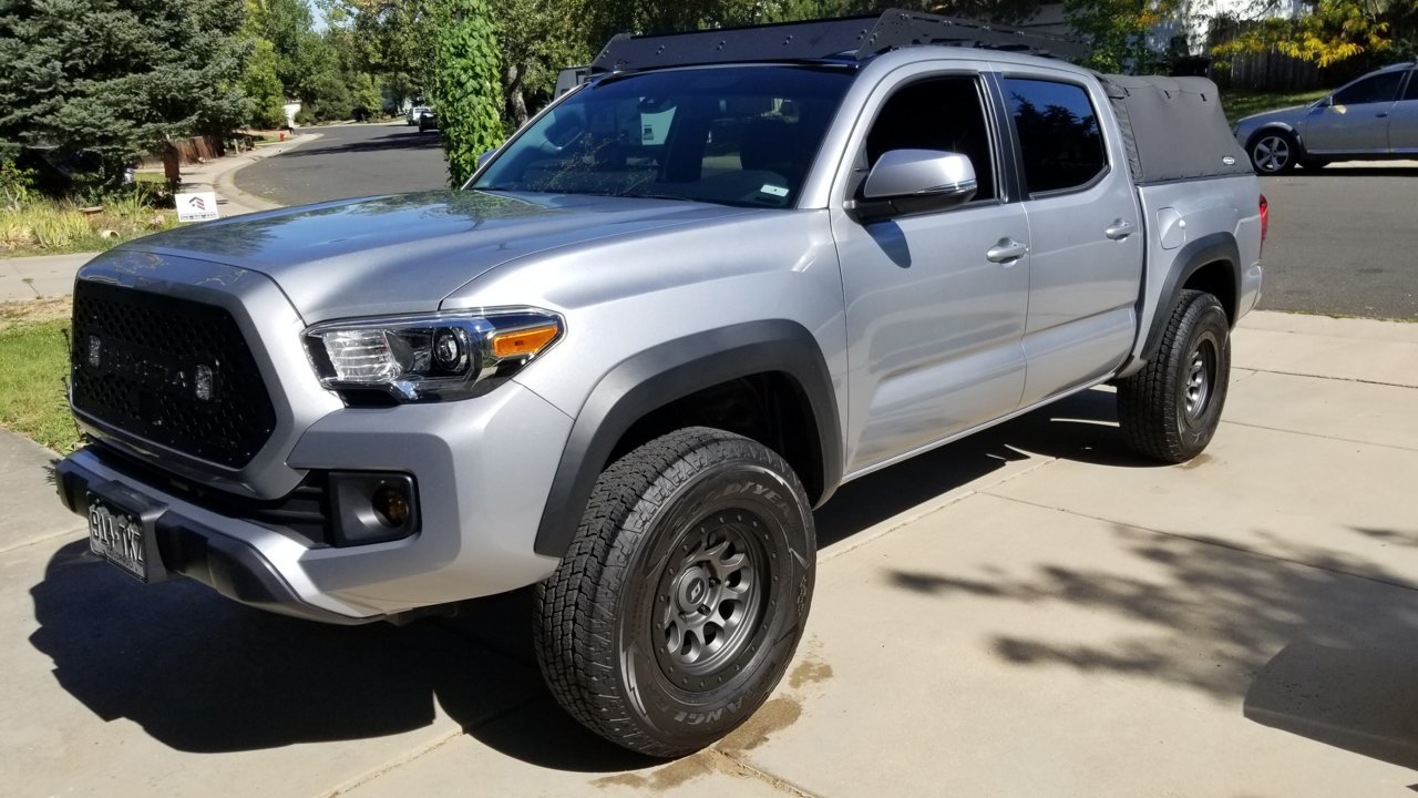 mcannazz build thread - 2018 Tacoma DCSB TRD OR AT Silver Sky Metallic ...