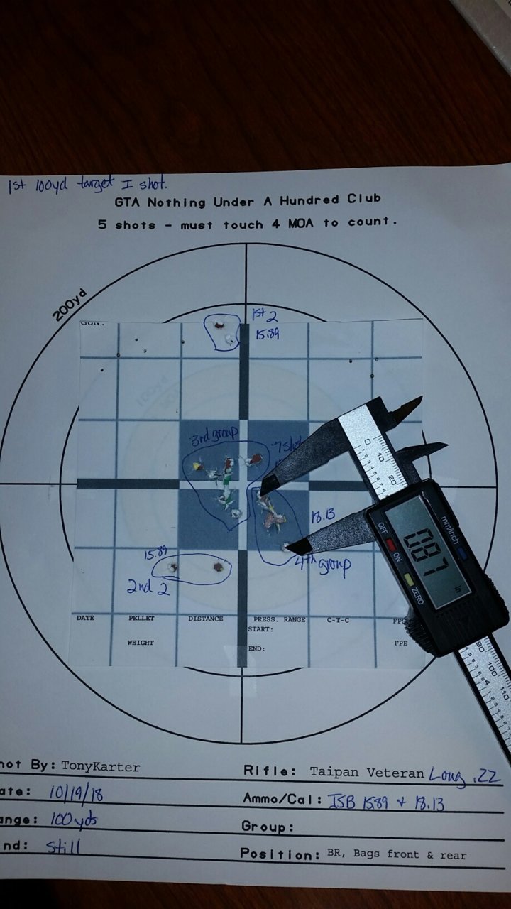 20181019 - 100 yd, at night w zebralight, Taipan Vet Long 22, JSB 18.13, .87 ctc.jpg
