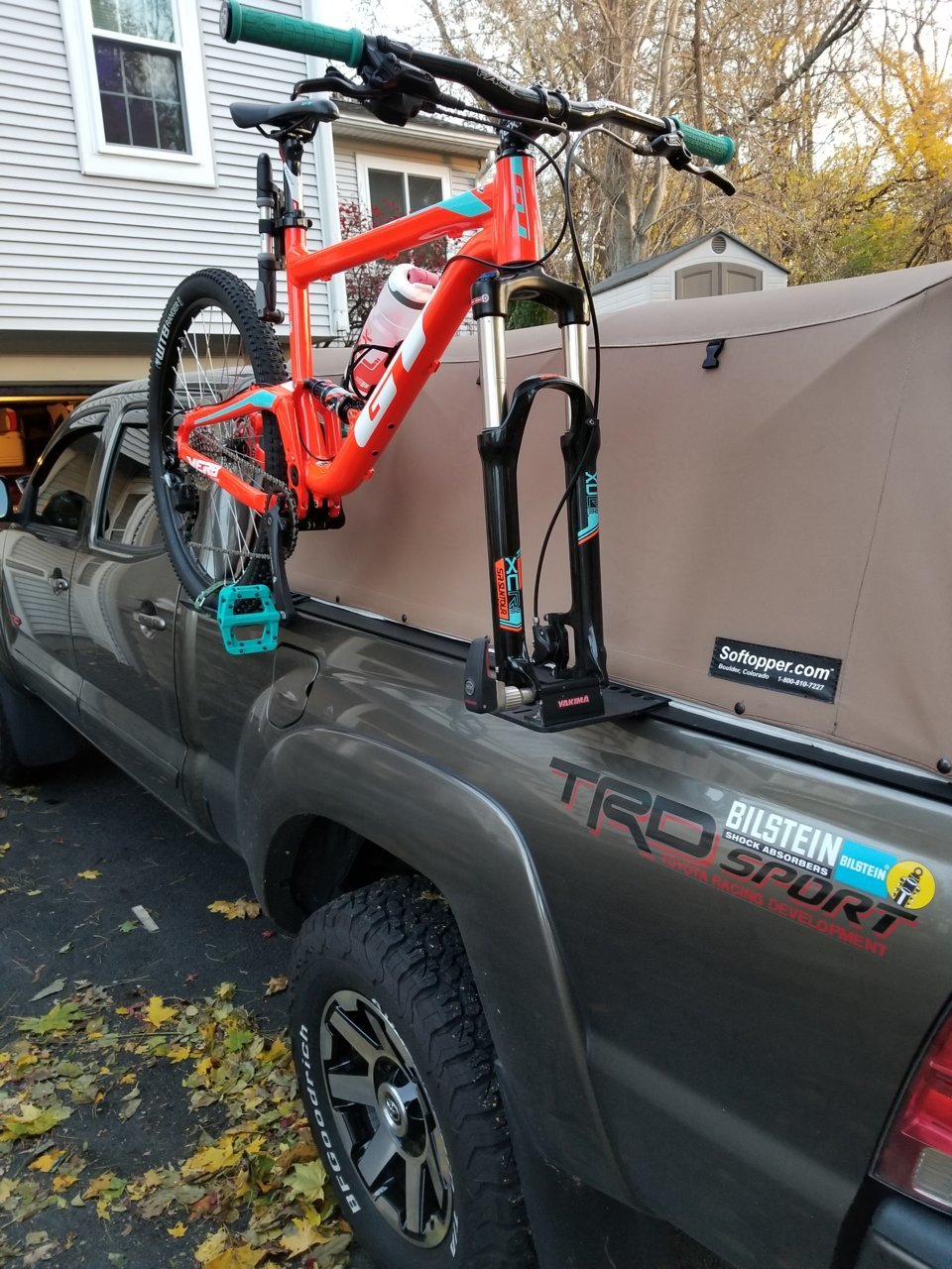 softopper bike rack