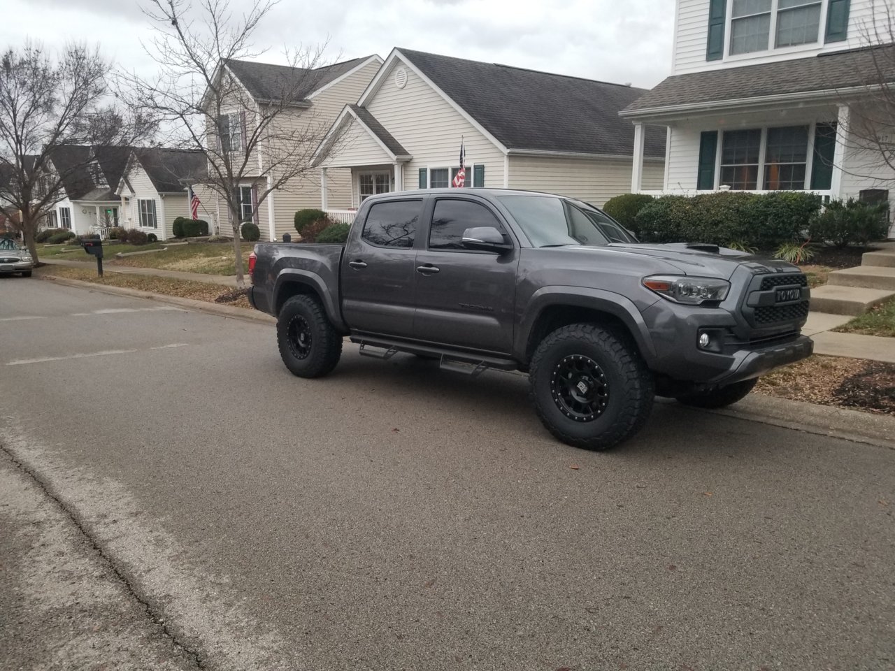 285/75/16 with 0mm offset wheels no rub | Tacoma World