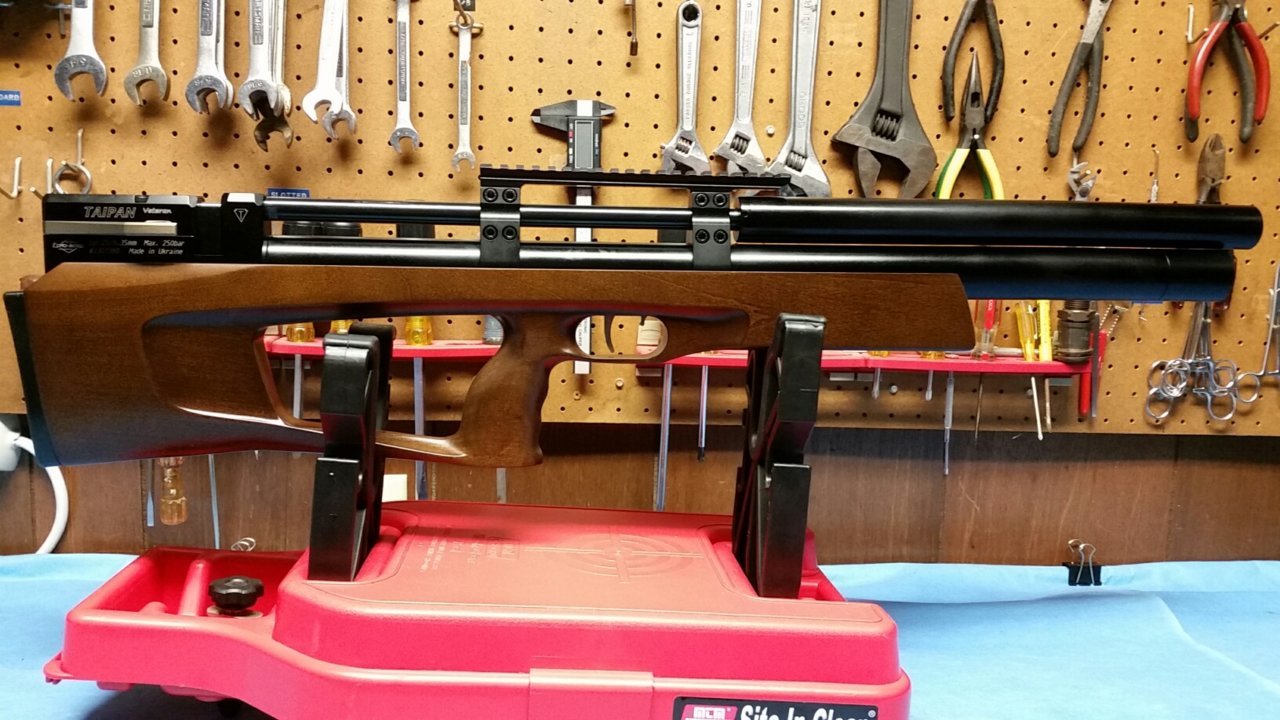 20181207 - Taipan Veteran Long .25, just took it out of the box, haven't even cleaned it yet.jpg