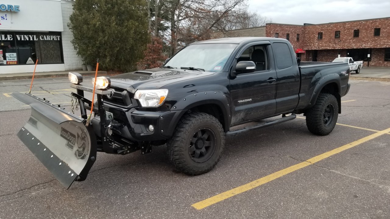 Toyota Tacoma Snow Plow