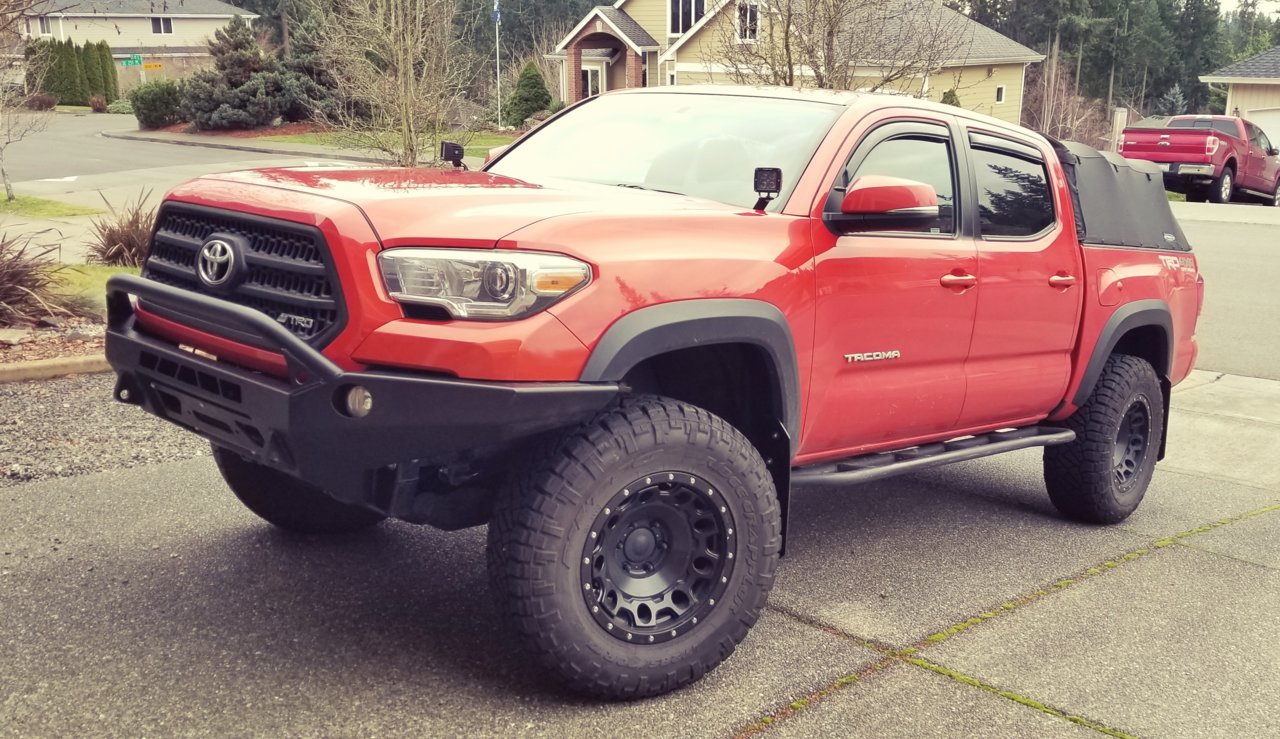 CBI T3 front bumper install... | Tacoma World