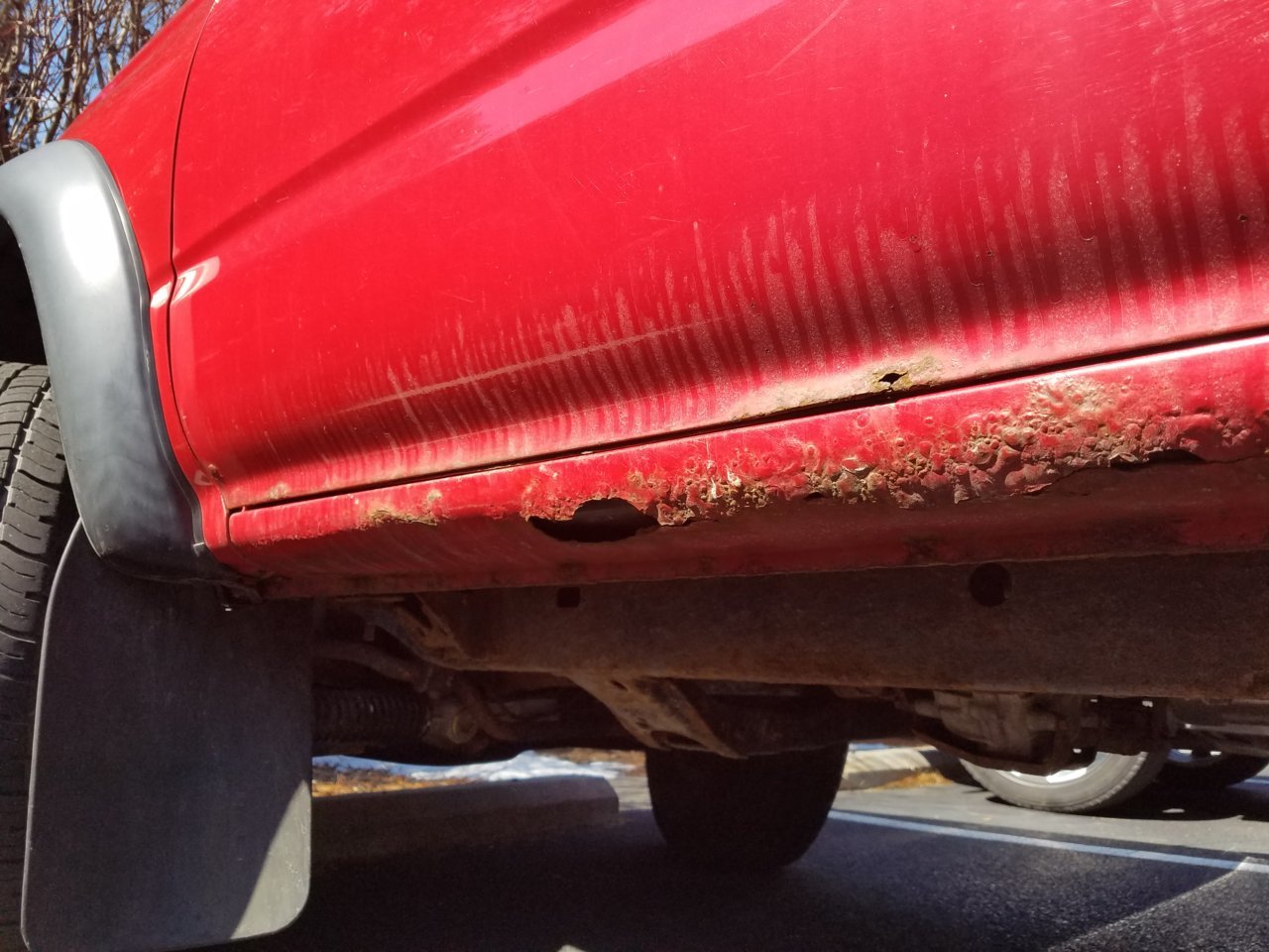 Toyota pickup rust on sale repair body panels