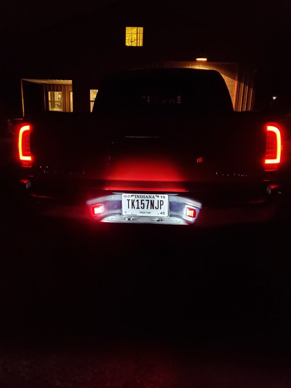 Tacoma license discount plate light