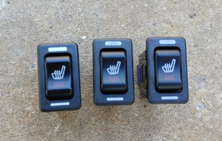 SOLD - Various Switches - Heated Seats, Fog Lights and Cherry Brand 3