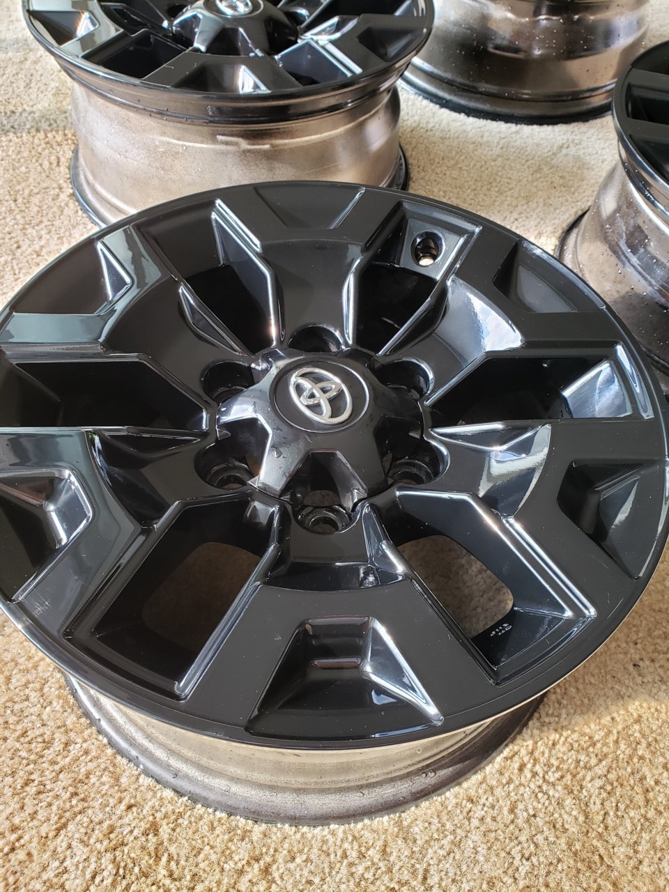 FS stock 2019 Toyota Tacoma TRD Off Road 16" rims powder ...