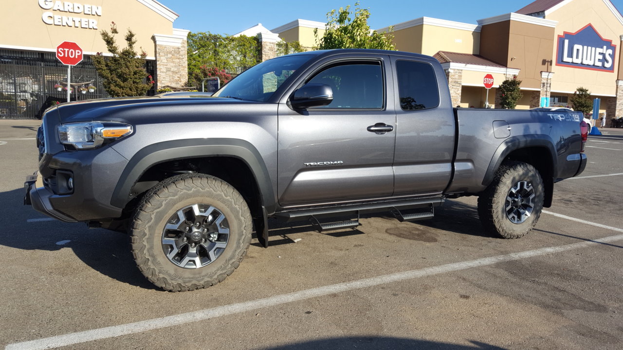 PIzza Cutter 235/85R16 on Stock 3rd Gen | Tacoma World