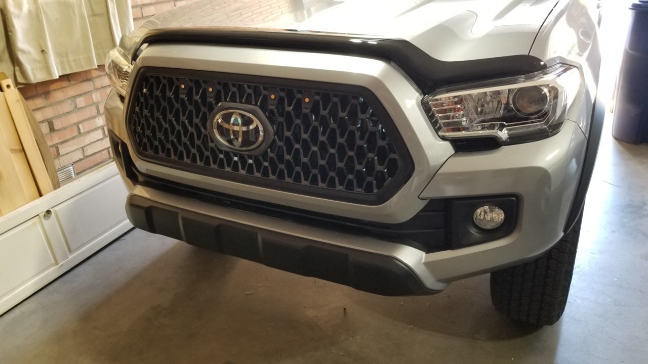 Best way to blackout 2019 gen 3 trd off road grille? | Page 2 | Tacoma ...