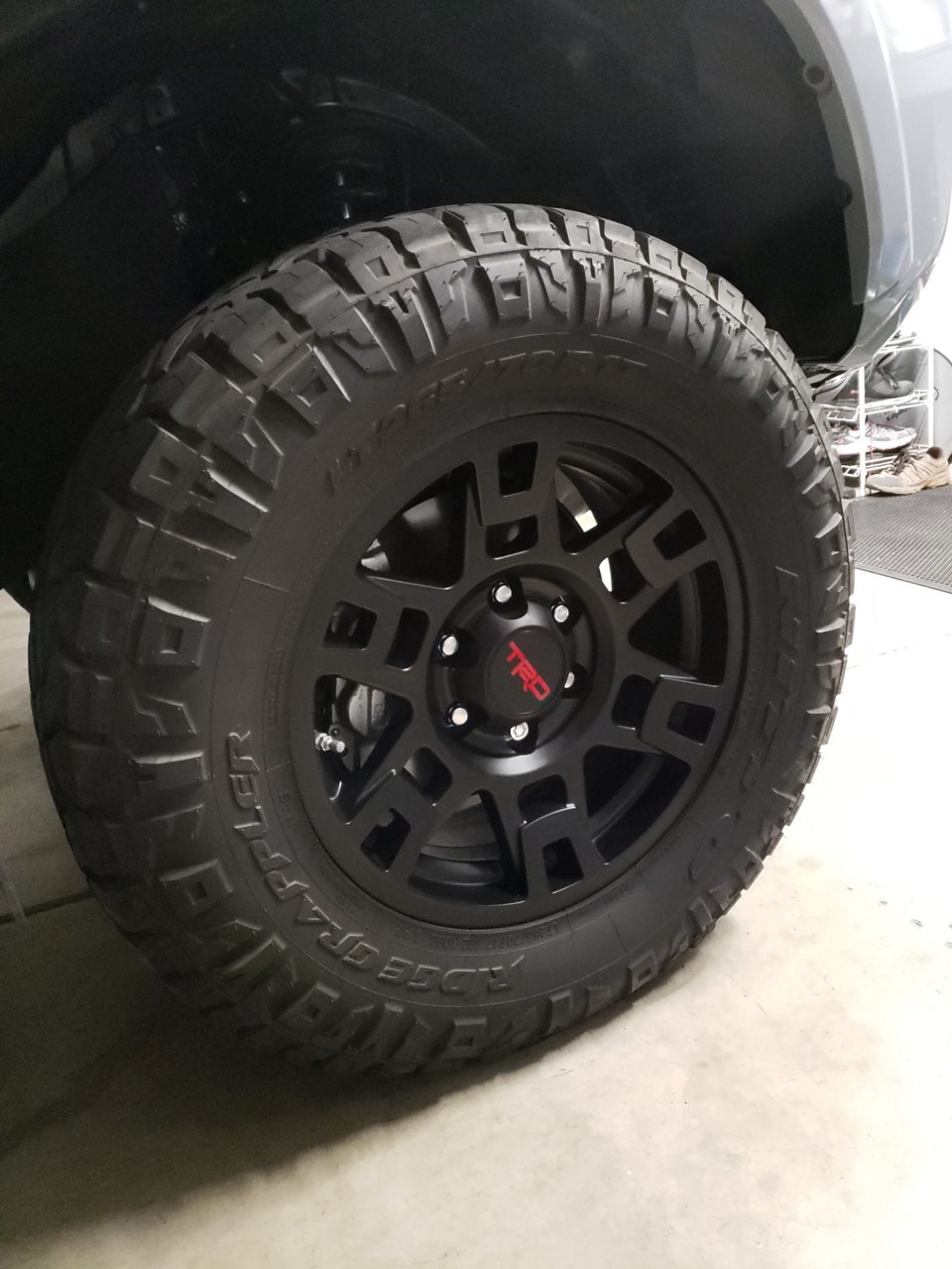 TRD Pro SEMA Wheels Detail