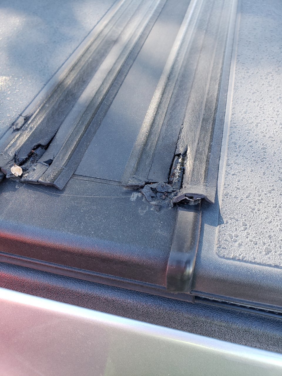 Cheap tonneau bed cover repair! 