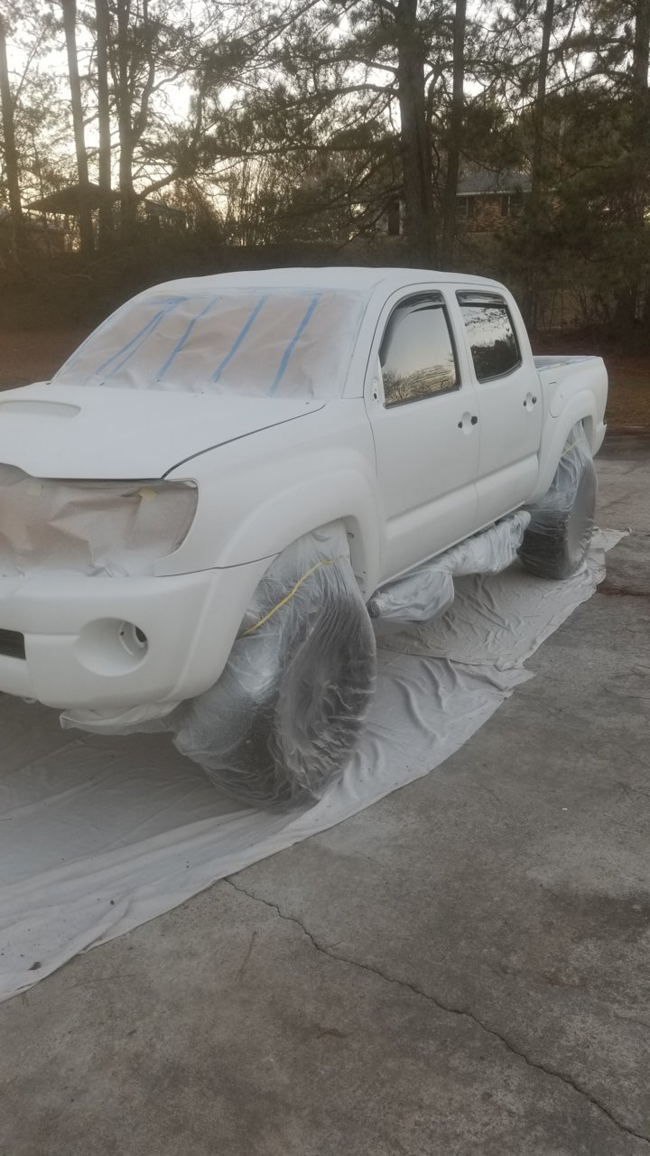 Bed liner paint jobs