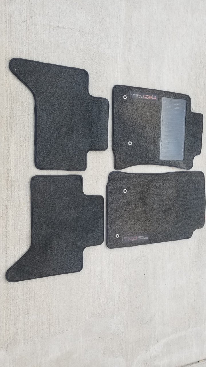 FS: TRD Off Road Mats | Tacoma World