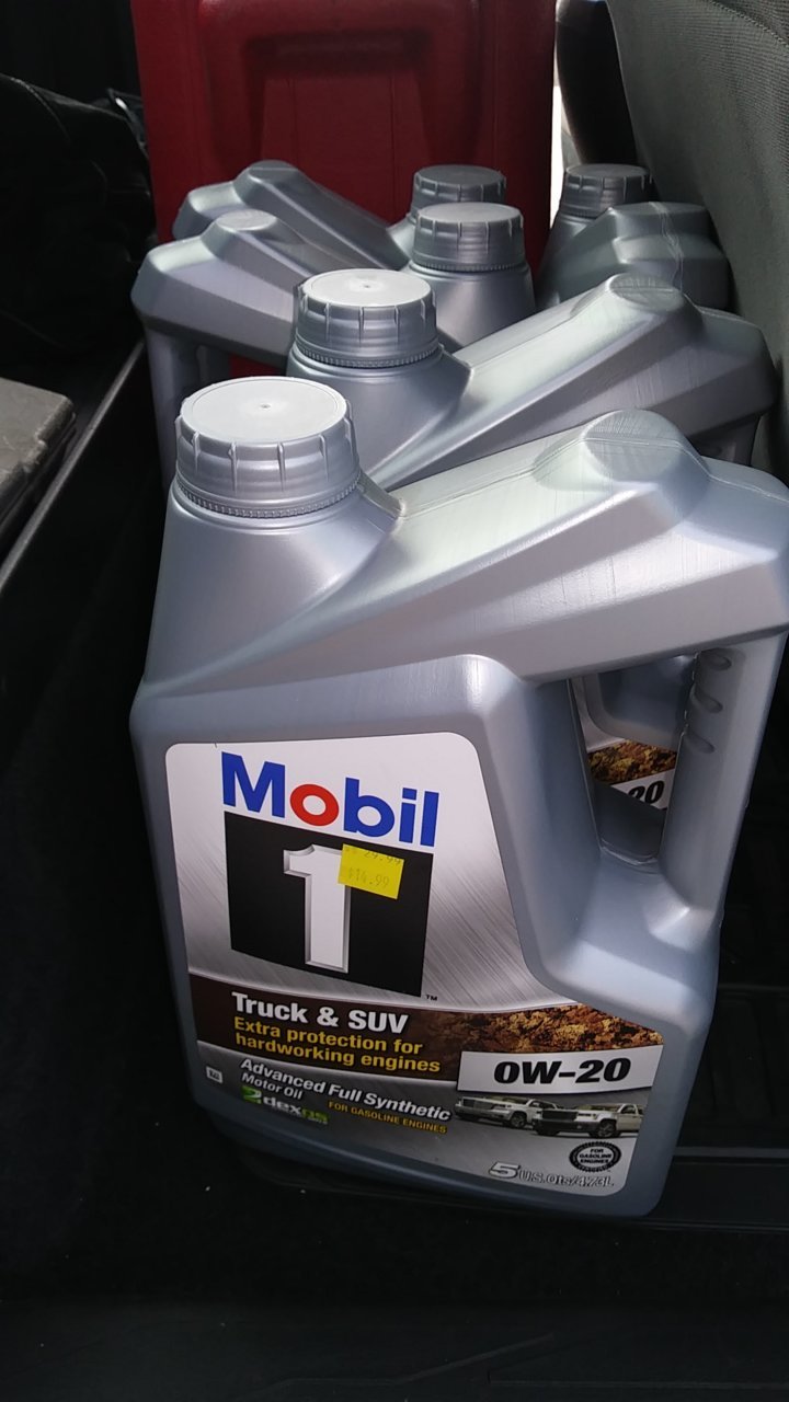 Mobil 1 0w At Tsc 14 99 5qt Tacoma World