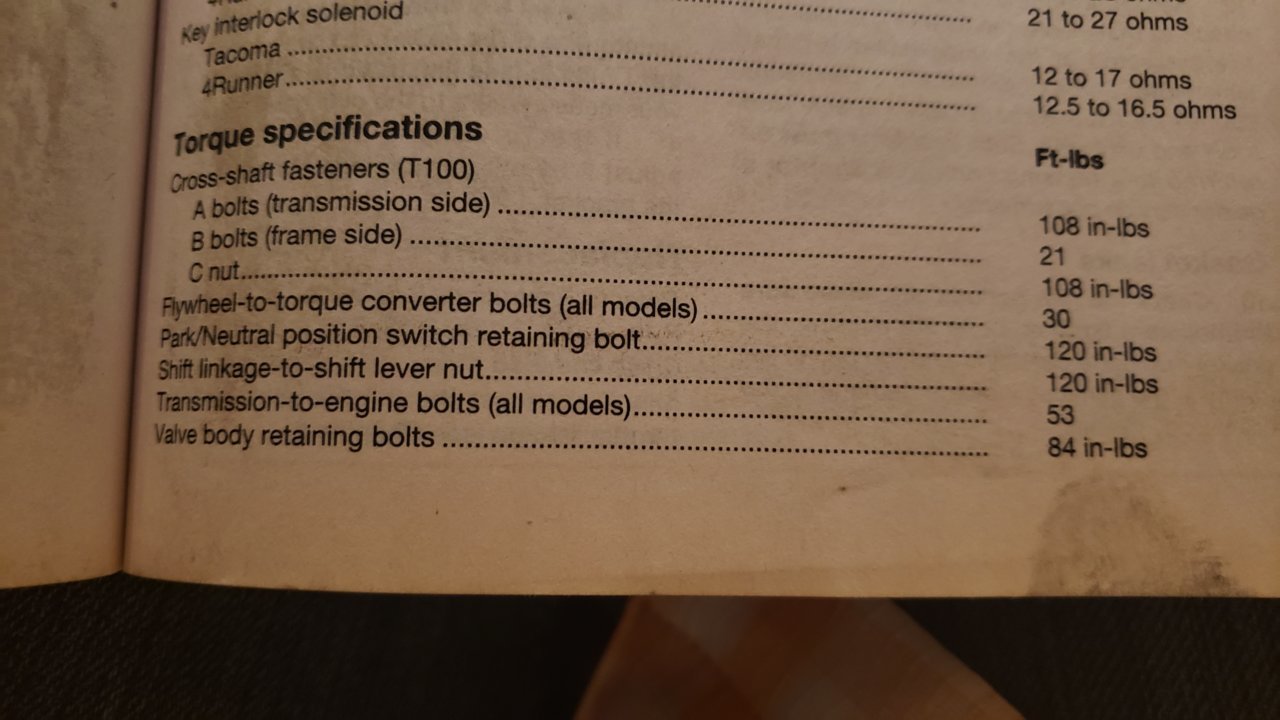 Torque Spec For Flywheel